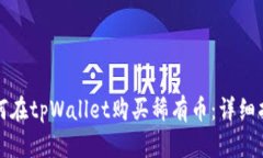 如何在tpWallet购买稀有币:详细指南