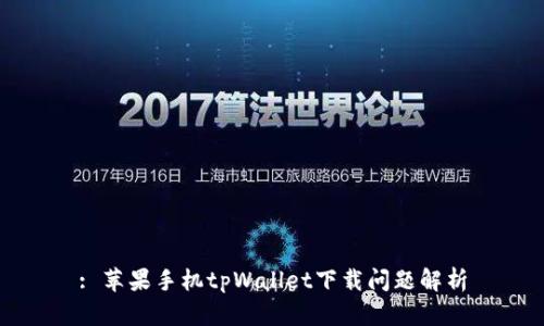 : 苹果手机tpWallet下载问题解析